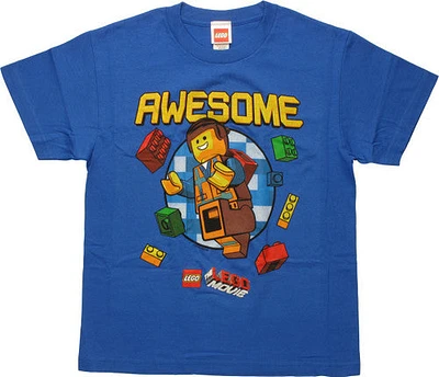 Lego Movie Awesome Emmet Youth T-Shirt