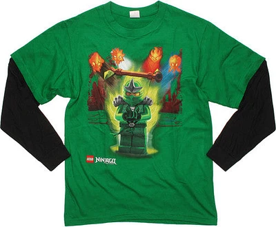 Lego Ninjago Lloyd Power Long Sleeve Youth T-Shirt