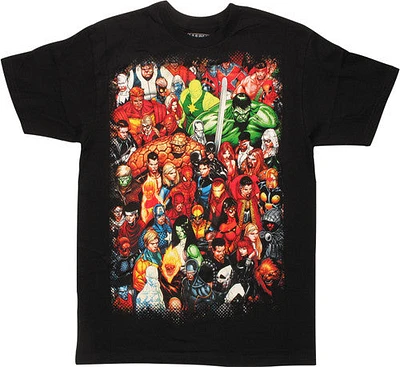 Marvel Large Group Shot T-Shirt