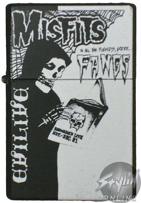 Misfits Fangs Lighter in White