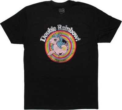 My Little Pony Double Rainbow T-Shirt Sheer