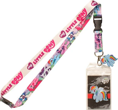 My Little Pony Friendship is Magic Charm Lanyard in White