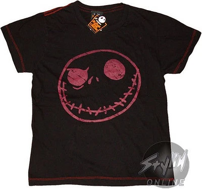 Nightmare Before Christmas Black Jack Baby T-Shirt