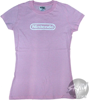 Nintendo Name Pink Baby T-Shirt