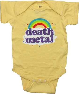 Death Metal Rainbow Yellow Snap Suit