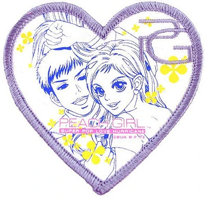 Peach Girl Heart Patch