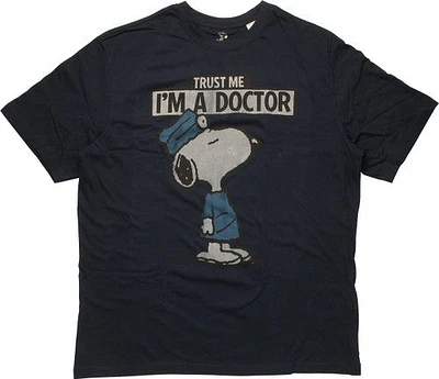 Peanuts Snoopy Trust Me Im A Doctor T-Shirt