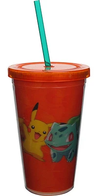 Pokemon Starter Pokemon Lenticular Travel Cup