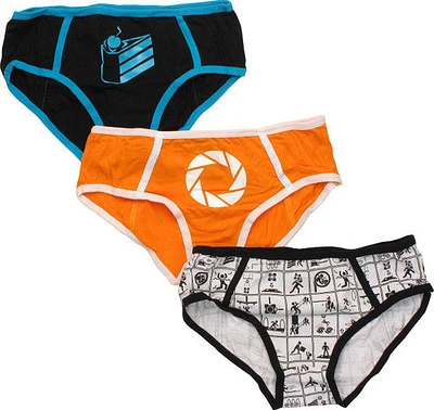 Portal 2 Icons Panty Set