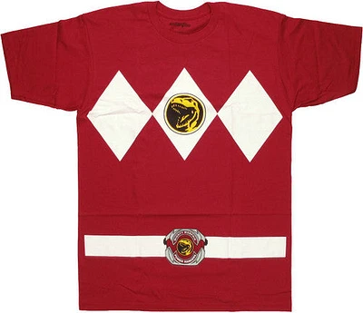 Power Rangers Dark Red T-Shirt