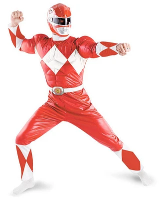 Power Rangers Red Ranger Adult Muscle Costume