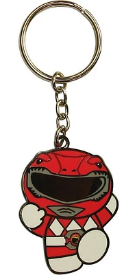 Power Rangers Toy Red Ranger Metal Keychain