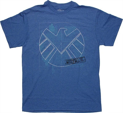 SHIELD Blueprint Logo T-Shirt