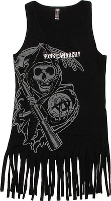 Sons of Anarchy Reaper Fringe Tank Juniors T-Shirt