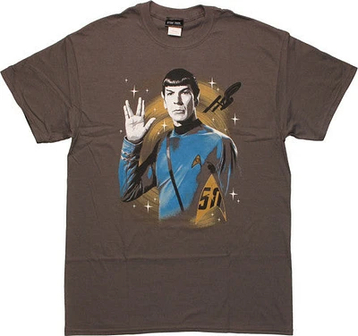 Star Trek 50th Spock Live Long and Prosper T-Shirt