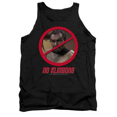 Star Trek No Klingons Tank Top