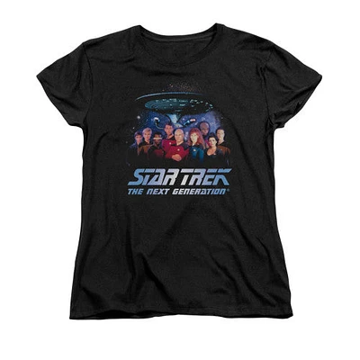 Star Trek Space Group Ladies T-Shirt