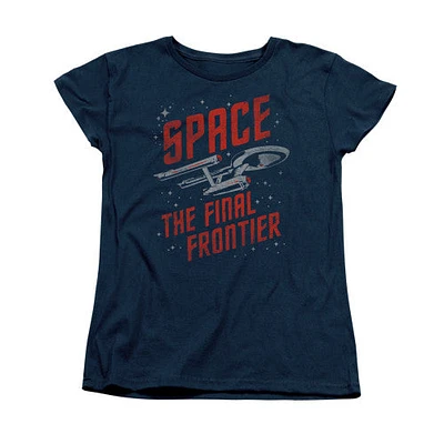 Star Trek Space Travel Ladies T-Shirt