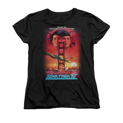 Star Trek The Voyage Home Ladies T-Shirt