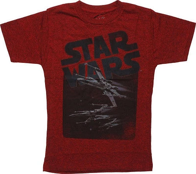 Star Wars 3 X-Wings Juvenile T-Shirt