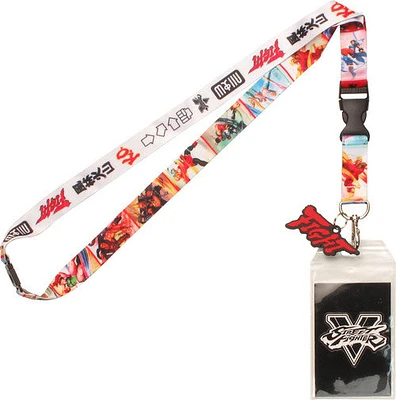 Street Fighter V Fight Charm Lanyard