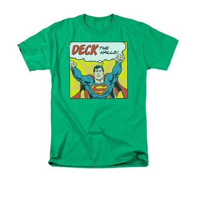 Superman Deck The Halls T-Shirt