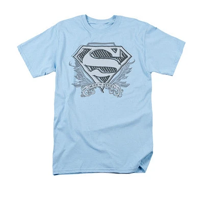 Superman Sketchy Crest Shield T-Shirt