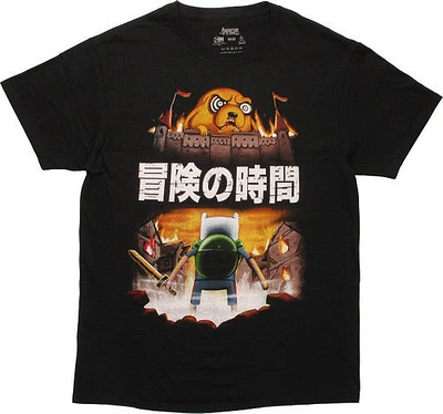 Adventure Time Attack on Village T-Shirt