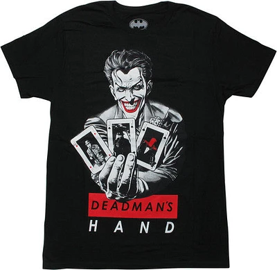 Batman Joker Dead Mans Hand T-Shirt