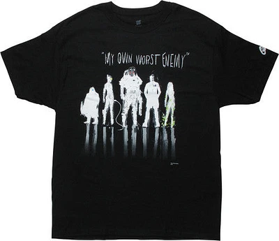 Batman My Own Worst Enemies Lineup T-Shirt