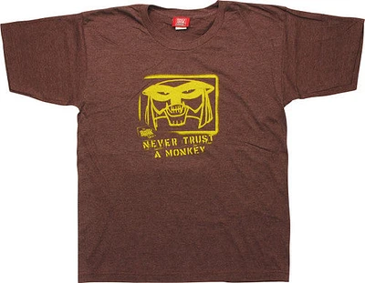 Brak Show Never Trust a Monkey Heather T-Shirt