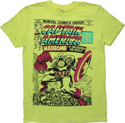 Captain America Issue 193 Madbomb Art T-Shirt