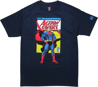 Superman Action Comics 1000 Issue Cover T-Shirt