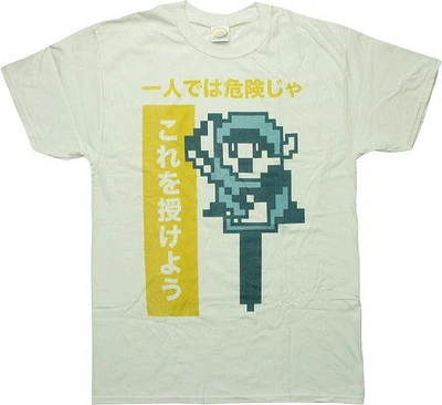 Zelda Link Never Alone White T-Shirt