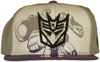 Transformers Outline Decepticon Logo 59FIFTY Hat