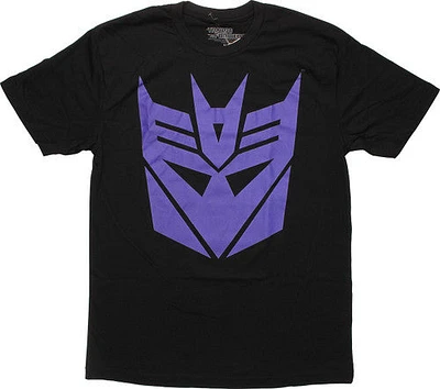 Transformers Purple Decepticon Logo T-Shirt