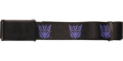 Transformers Purple Decepticon Logos Mesh Belt