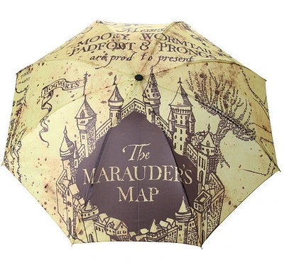 Harry Potter Marauders Map Umbrella