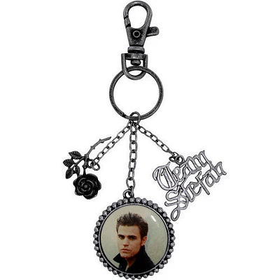 Vampire Diaries Team Stefan Keychain