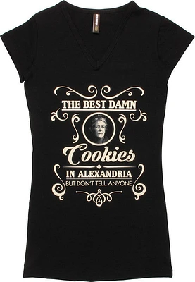 Walking Dead Best Damn Cookies Juniors Tunic Shirt