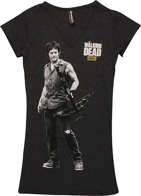 Walking Dead Daryl Crossbow V Neck Tunic Baby T-Shirt