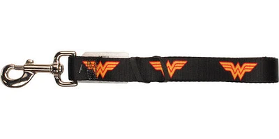 Wonder Woman Logo Black Pet Leash