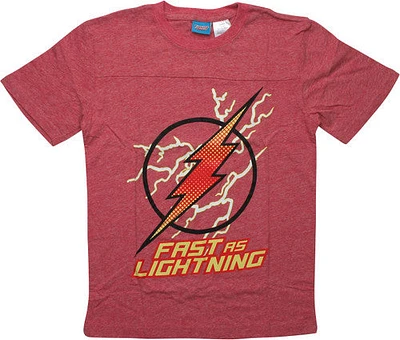 Flash Logo Fast as Lightning Youth T-Shirt