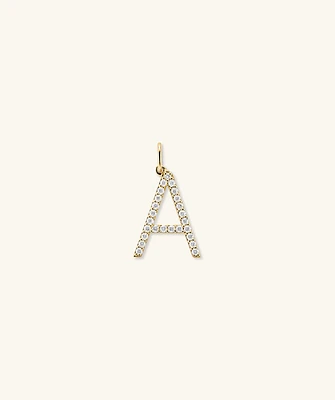 Lab Grown Diamond Oversized Letter Charm