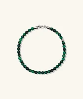 4mm Gemstone Beaded Bracelet