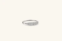 PavÃ© Diamond Slim Signet