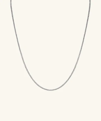 Lab Grown Diamond Tennis Necklace 1.8mm