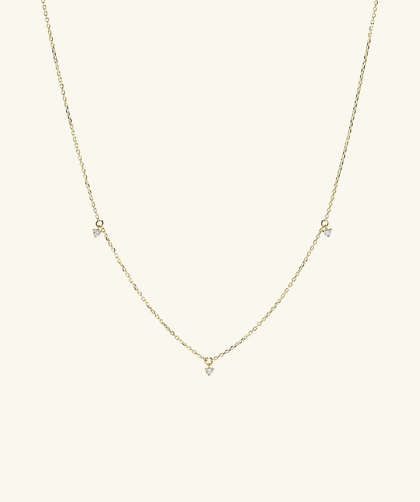 Trio Diamond Necklace