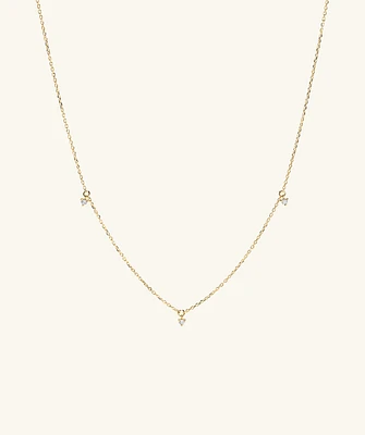 Trio Diamond Necklace