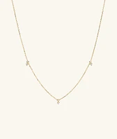 Trio Diamond Necklace